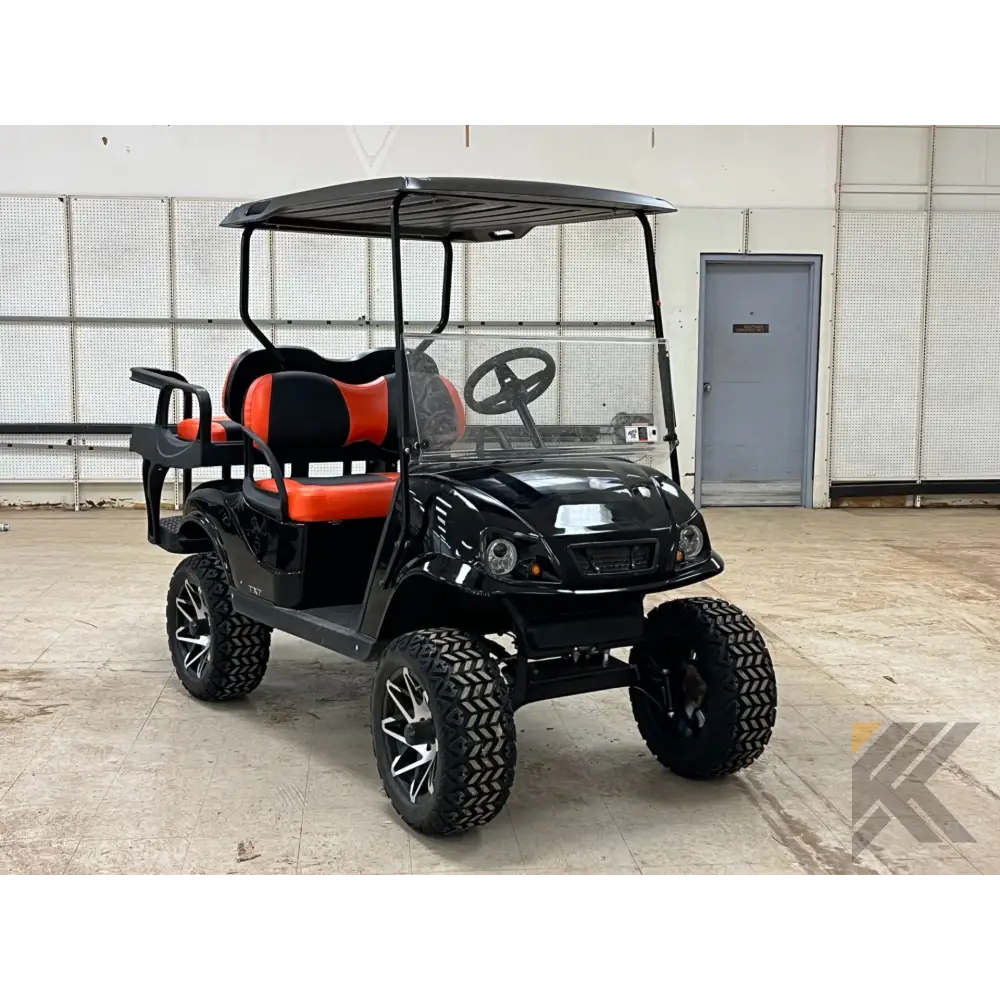 2011 E-Z-GO TXT Black Gas Golf Cart